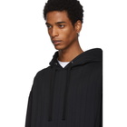 Valentino Black Panelled Hoodie