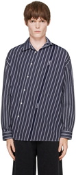 JACQUEMUS Navy 'The Cuadro' Shirt