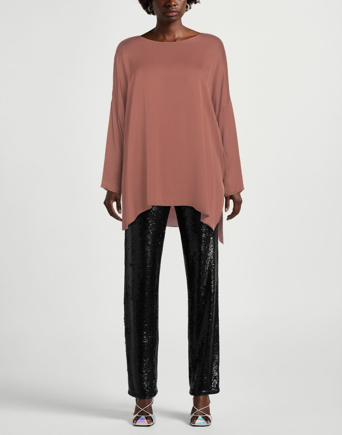 Manila Grace Womens Top Rust