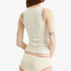Fruity Booty Women's Second Skin Tank Top in Off White