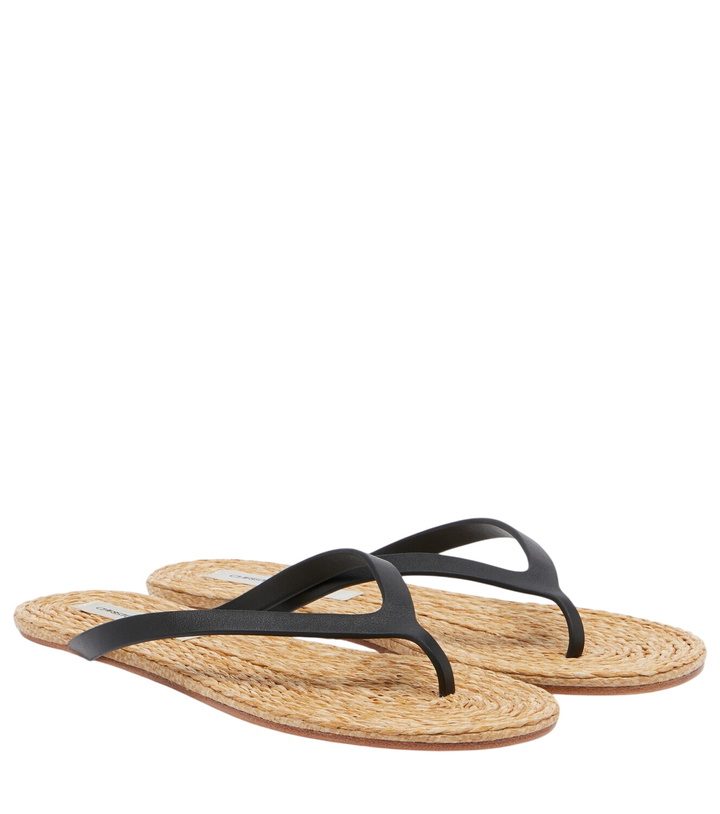 Photo: Christopher Esber Palma leather thong sandals