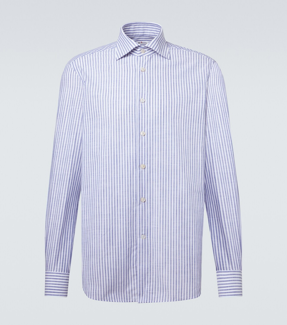 Kiton Striped cotton shirt