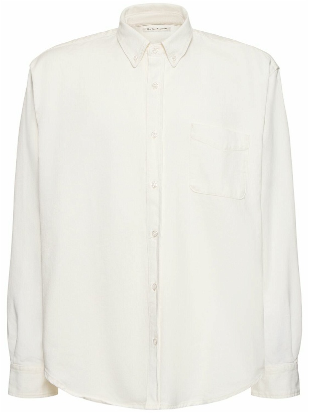 Photo: THE FRANKIE SHOP - Cotton Denim Shirt