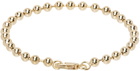 Laura Lombardi Gold Ball Chain Bracelet
