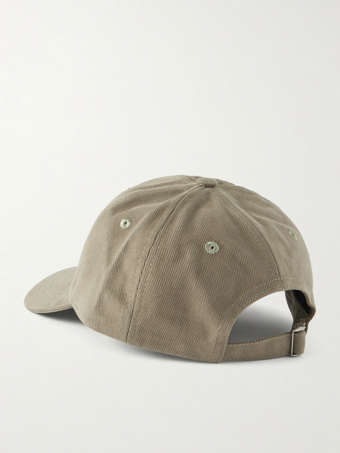 Drake's - Nanga Logo-Embroidered Cotton-Twill Cap