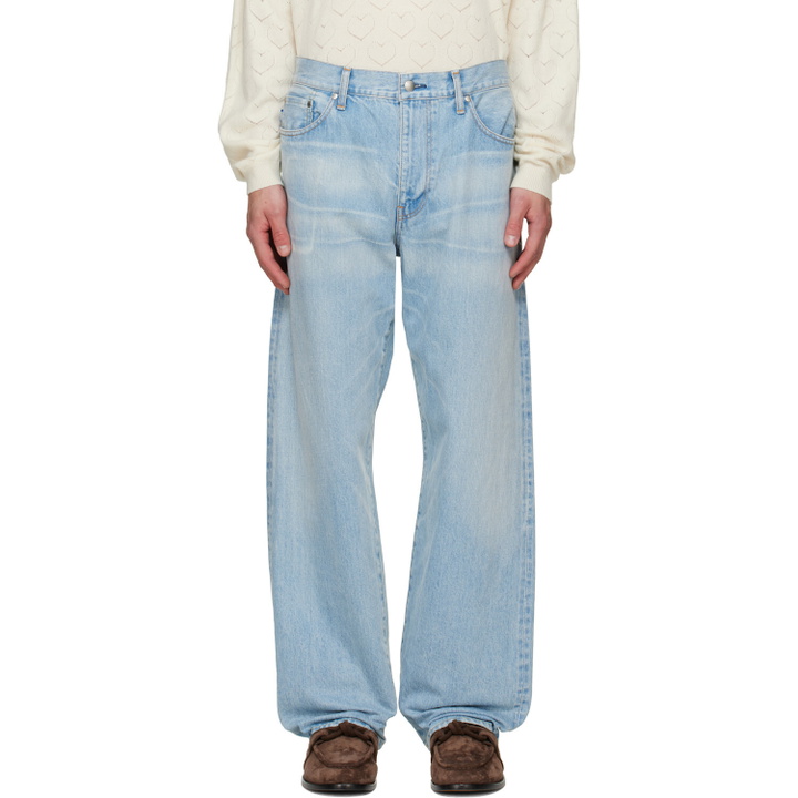 Photo: vowels Blue Baggy Jeans