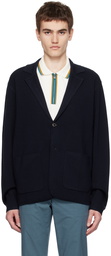 Paul Smith Navy Notch Lapel Blazer