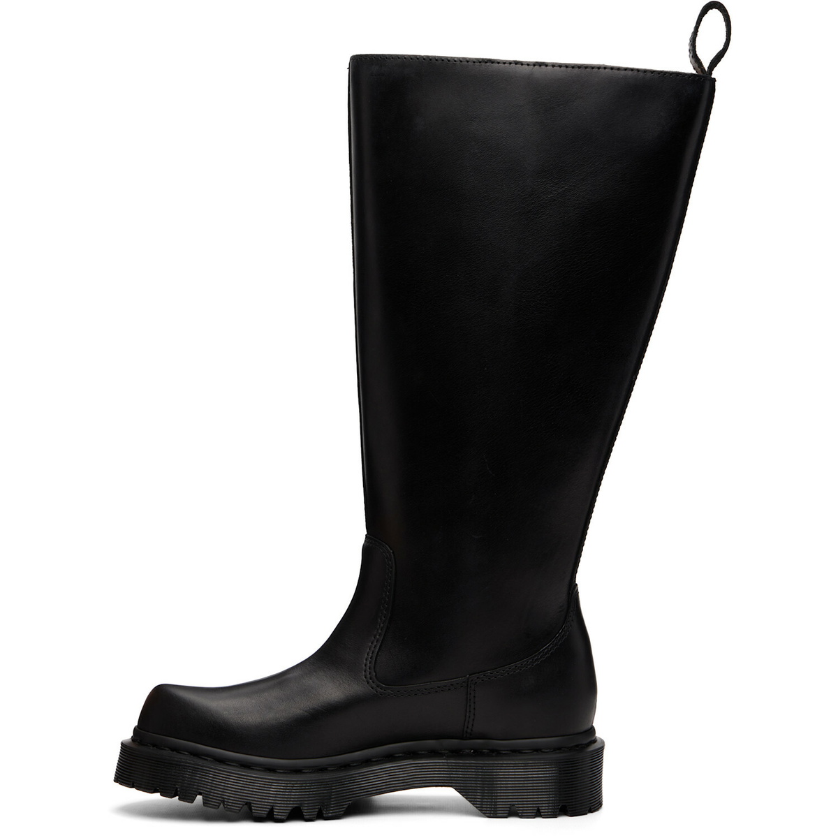 Dr. Martens Black Rejena Hi Old Harness Leather Tall Boots