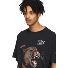 Rhude Black Puma Edition Graphic T-Shirt