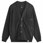 CAYL Men's Alpha Fleece Cardigan in Black