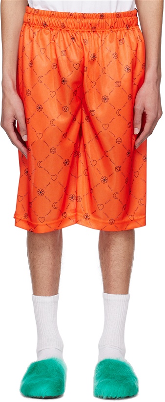 Photo: Marni Orange Printed Shorts