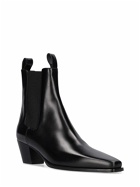 TOTEME - 50mm The City Leather Ankle Boots