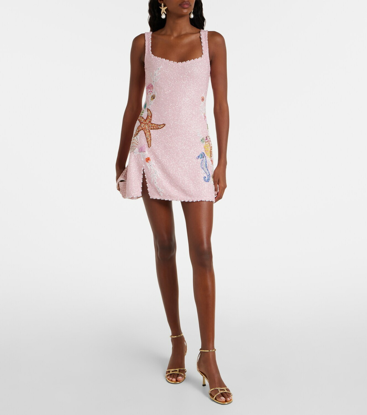 lara formal glitter dress Lara Long Sleeve Beaded Cocktail Dress 29610