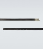 ERL Logo leather belt