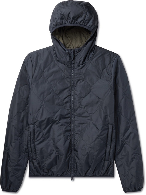 Photo: ASPESI - Quilted Shell Jacket - Blue - S