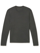 James Perse - Worsted Cashmere Sweater - Gray