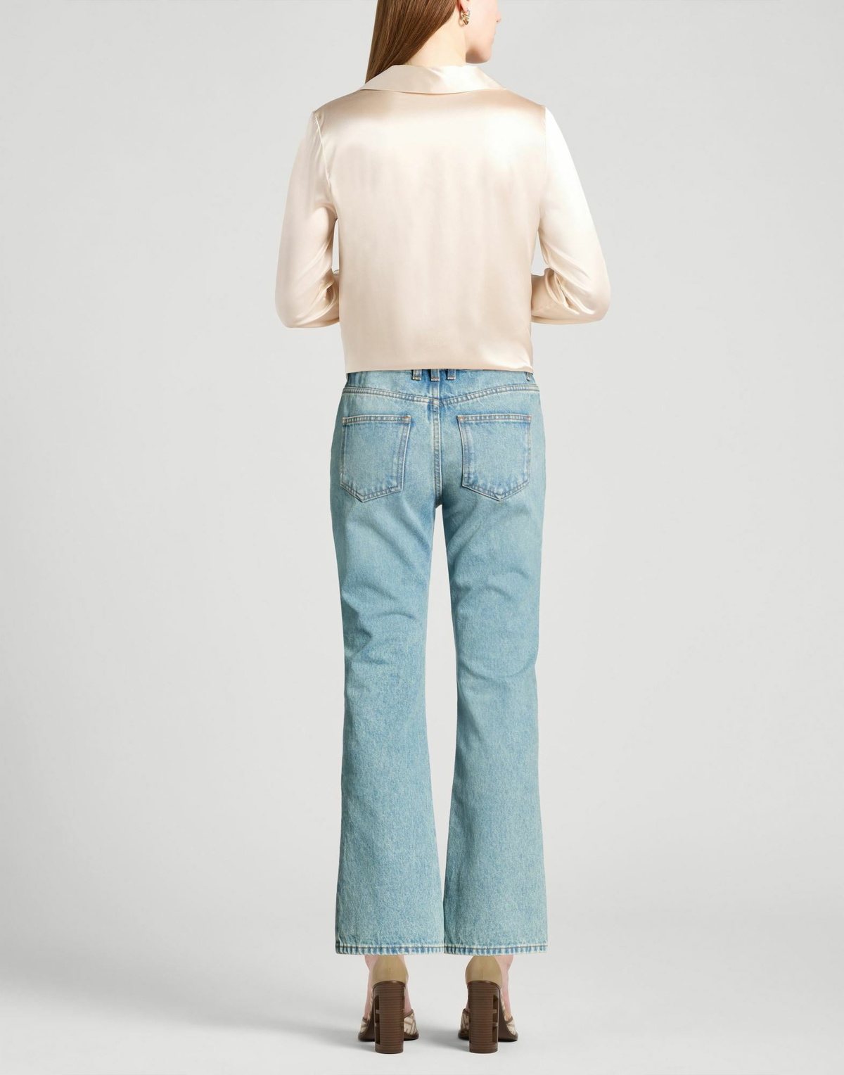 Balmain Womens Jeans in Blue