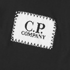 C.P. Company Men's Stitch Logo T-Shirt in Black
