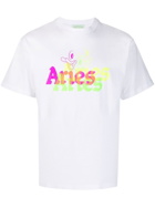ARIES - Printed Cotton Long Sleeve T-shirt