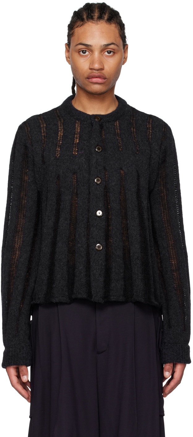 Kiko Kostadinov Black Danh Cardigan Kiko Kostadinov Kiko Kostadinov Black Danh Cardigan Kiko Kostadinov