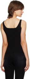 Dunst Black Buttoned Tank Top