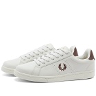 Fred Perry Men's B721 Leather Sneakers in Porcelain/Carrington Brick
