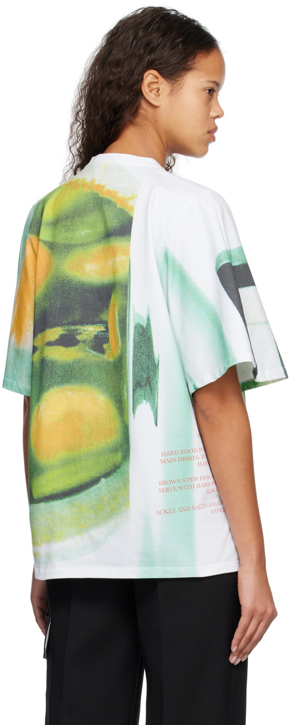 Bianca Saunders Multicolor Printed T-Shirt