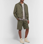 Monitaly - Cotton-Canvas Field Jacket - Men - Army green