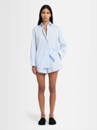 ANNAGRETA Nina Cotton Twill Shorts