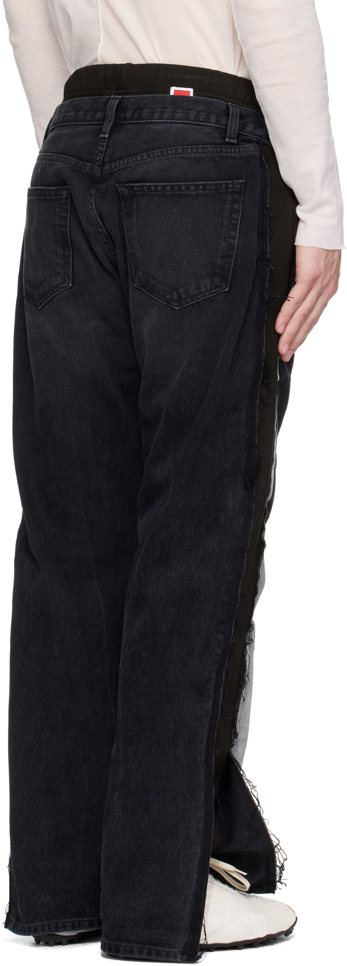 Rivington Roi Rebis Black & Gray Father Agency Fara-C Jeans