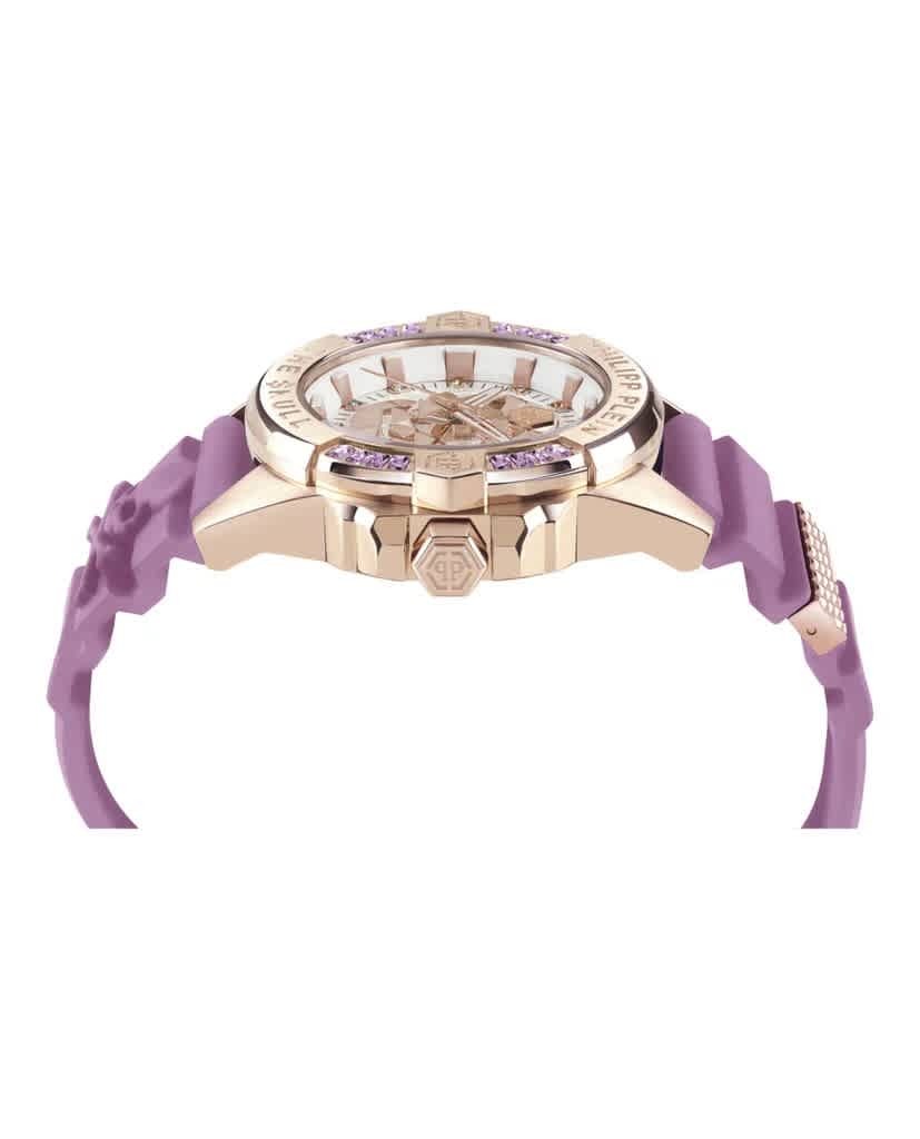 Philipp Plein The Skull Quartz Crystal Silver Dial Unisex Watch PWNAA0222