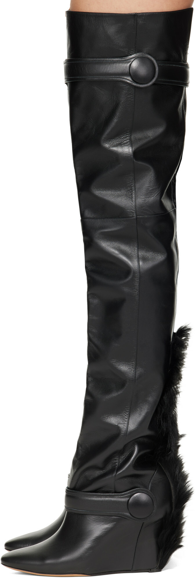 VAQUERA Black Mohawk Tall Boots