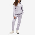 Les Tien Women's Cropped Hoody in Lavender