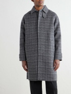 Hartford - Graig Wool-Blend Checked Coat - Gray