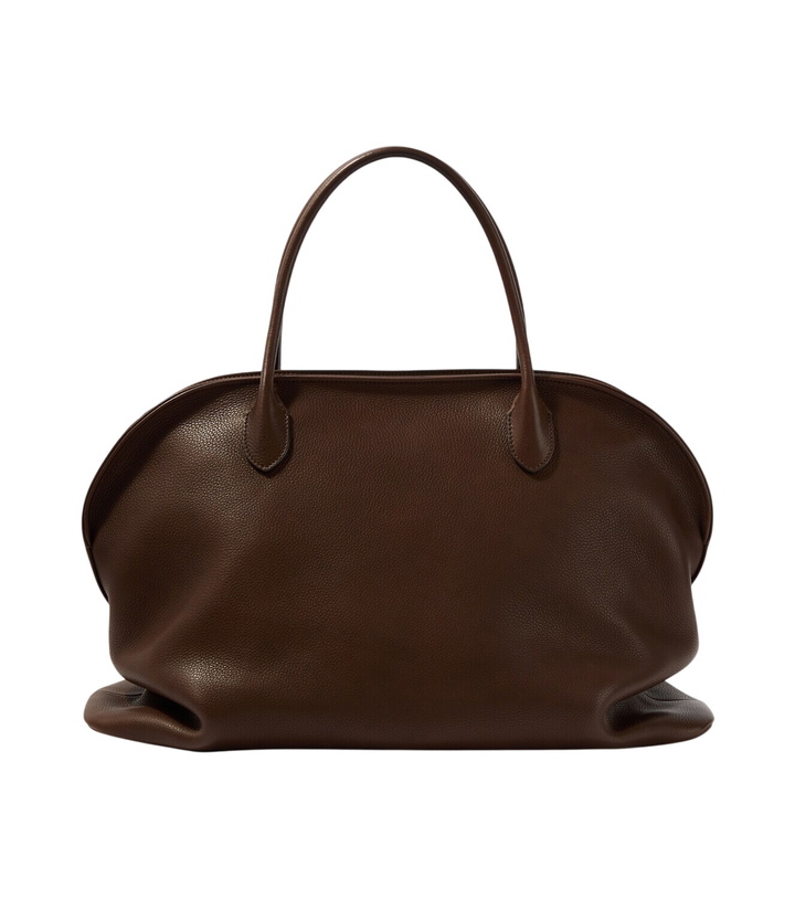 Photo: The Row Agnes 16 leather top-handle bag