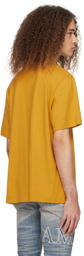 AMIRI Orange Staggered Chrome T-Shirt