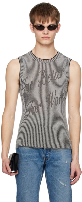 Photo: Acne Studios Grey 'For Better For Worse' Tank Top