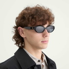 Le Specs Le Bijou Sunglasses in Black/Smoke Mono 
