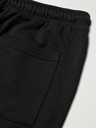 Acne Studios - Forge Straight-Leg Cotton-Jersey Drawstring Shorts - Black