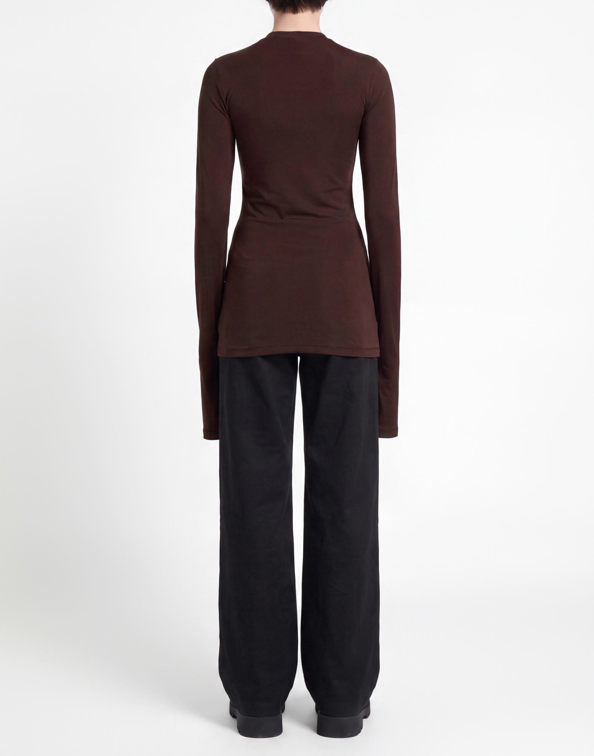 Darkpark Womens T-shirt in Brown