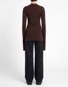 Darkpark Womens T-shirt in Brown