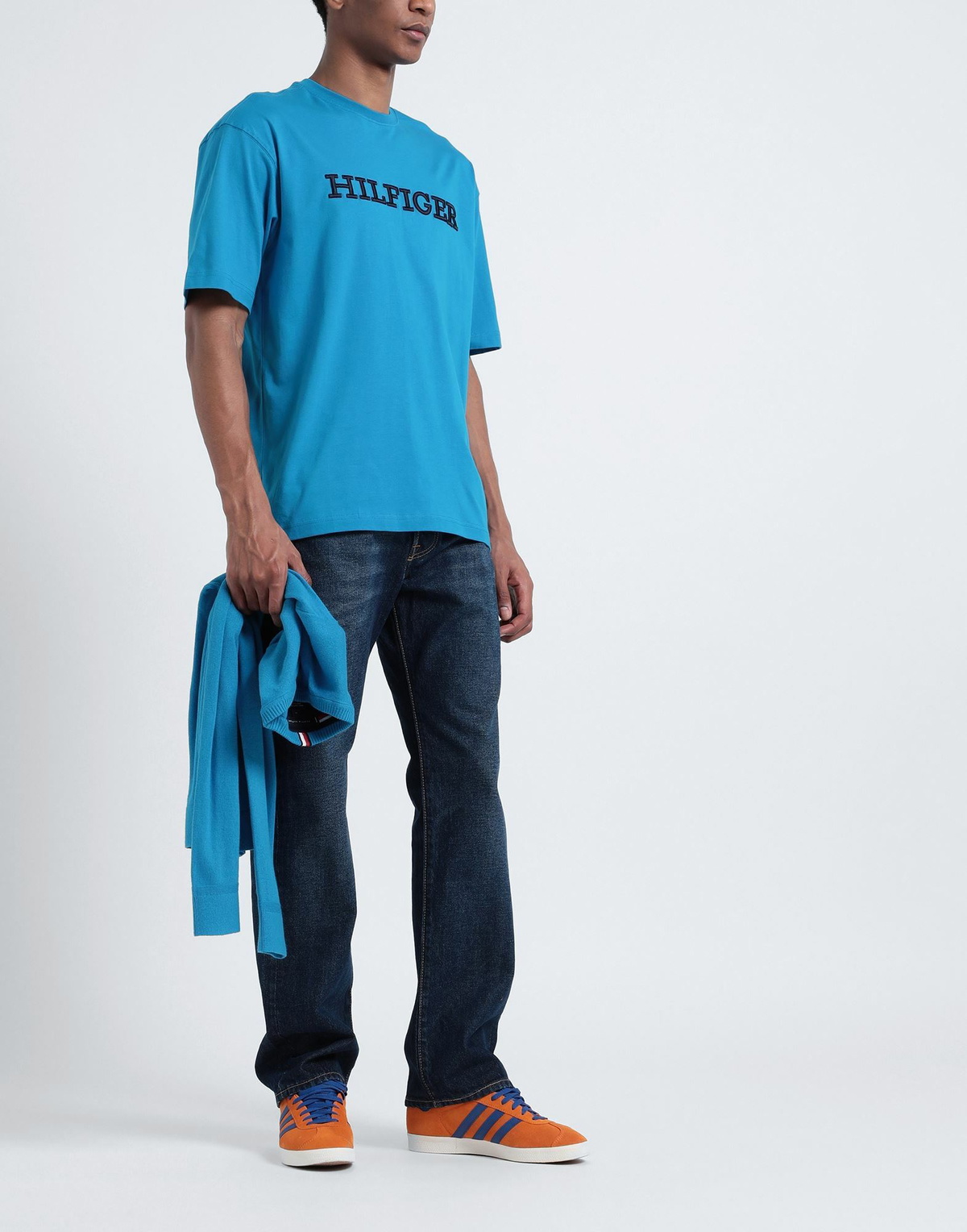Tommy Hilfiger Mens T-shirt Azure