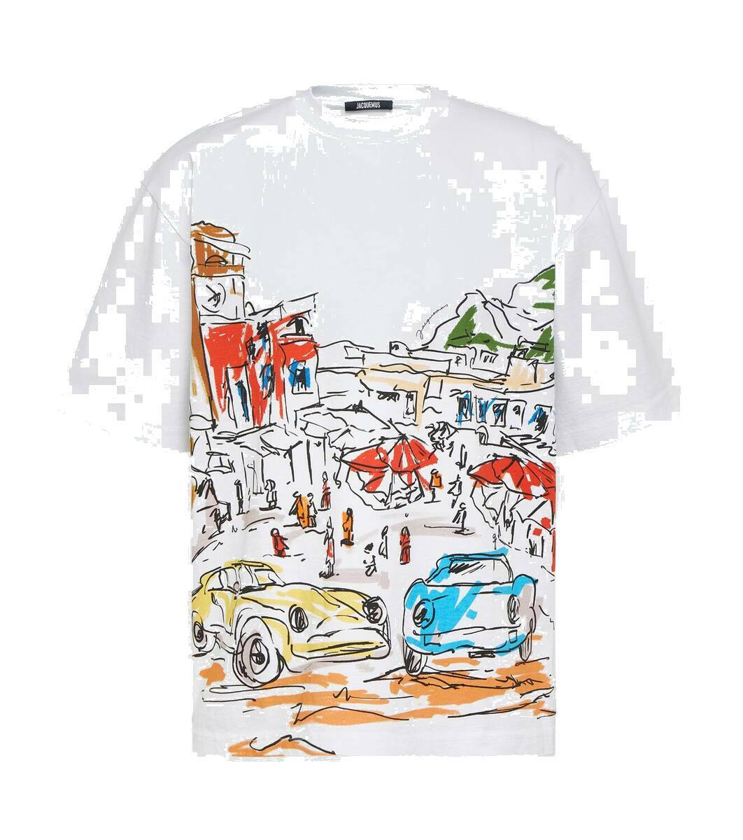 【関税＆送料込み】Jacquemus Esquimau Print T-Shirt Jacquemus Men's Esquimau Cotton T-Shirt | Neiman Marcus