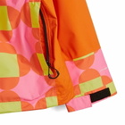 The North Face NSE x Yinka Ilori 2L Rainshell Jacket in Gamma Pink Let'S Blossom
