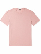 TOM FORD - Cotton-Blend Jersey T-Shirt - Pink