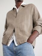 Onia - Everyday Linen Jacket - Brown