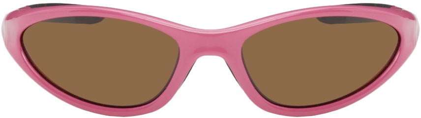 Photo: Marine Serre Pink Vuarnet Edition Injected Visionizer Sunglasses
