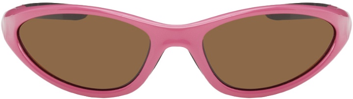 Photo: Marine Serre Pink Vuarnet Edition Injected Visionizer Sunglasses