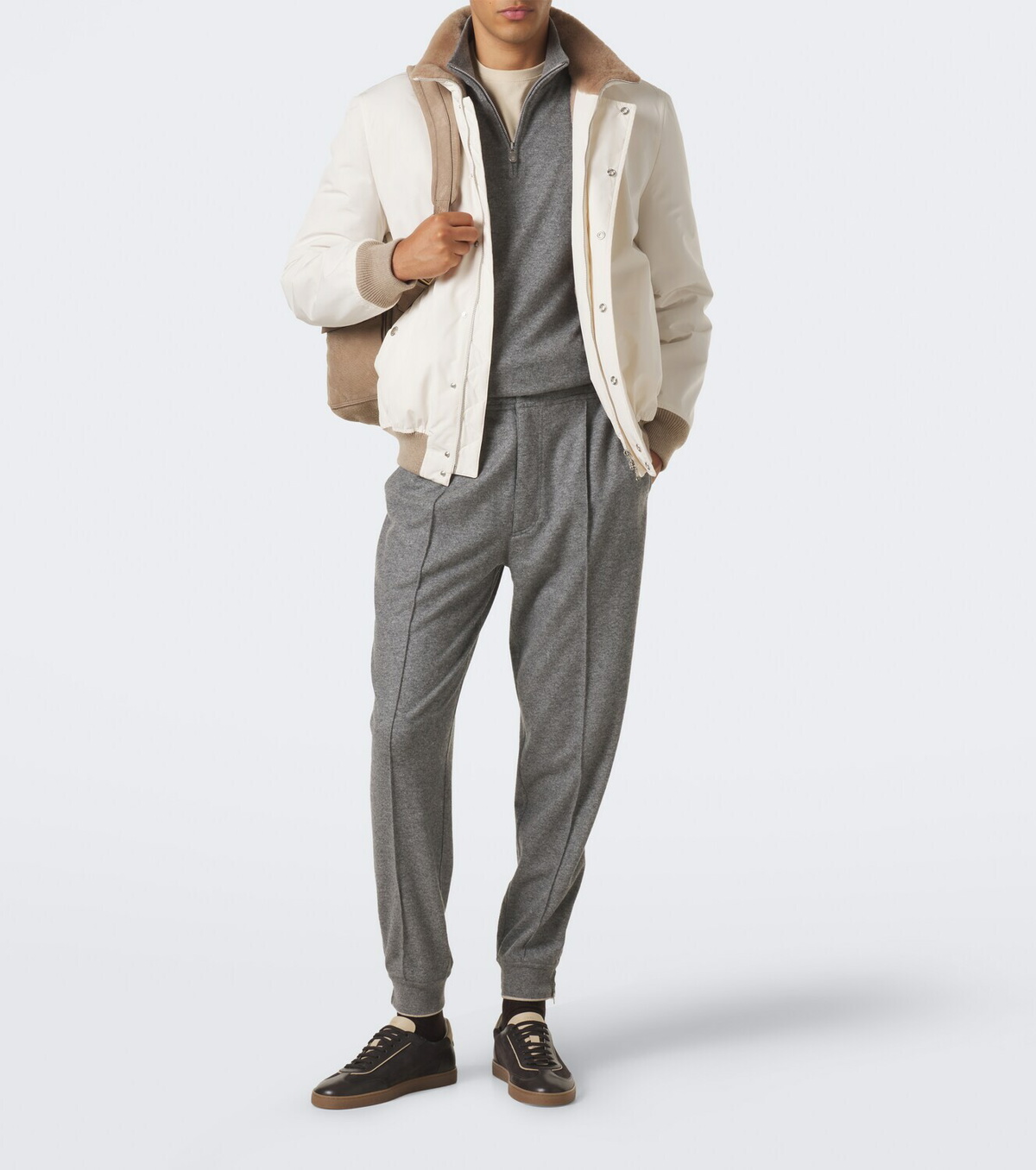 Brunello Cucinelli Cashmere slim pants
