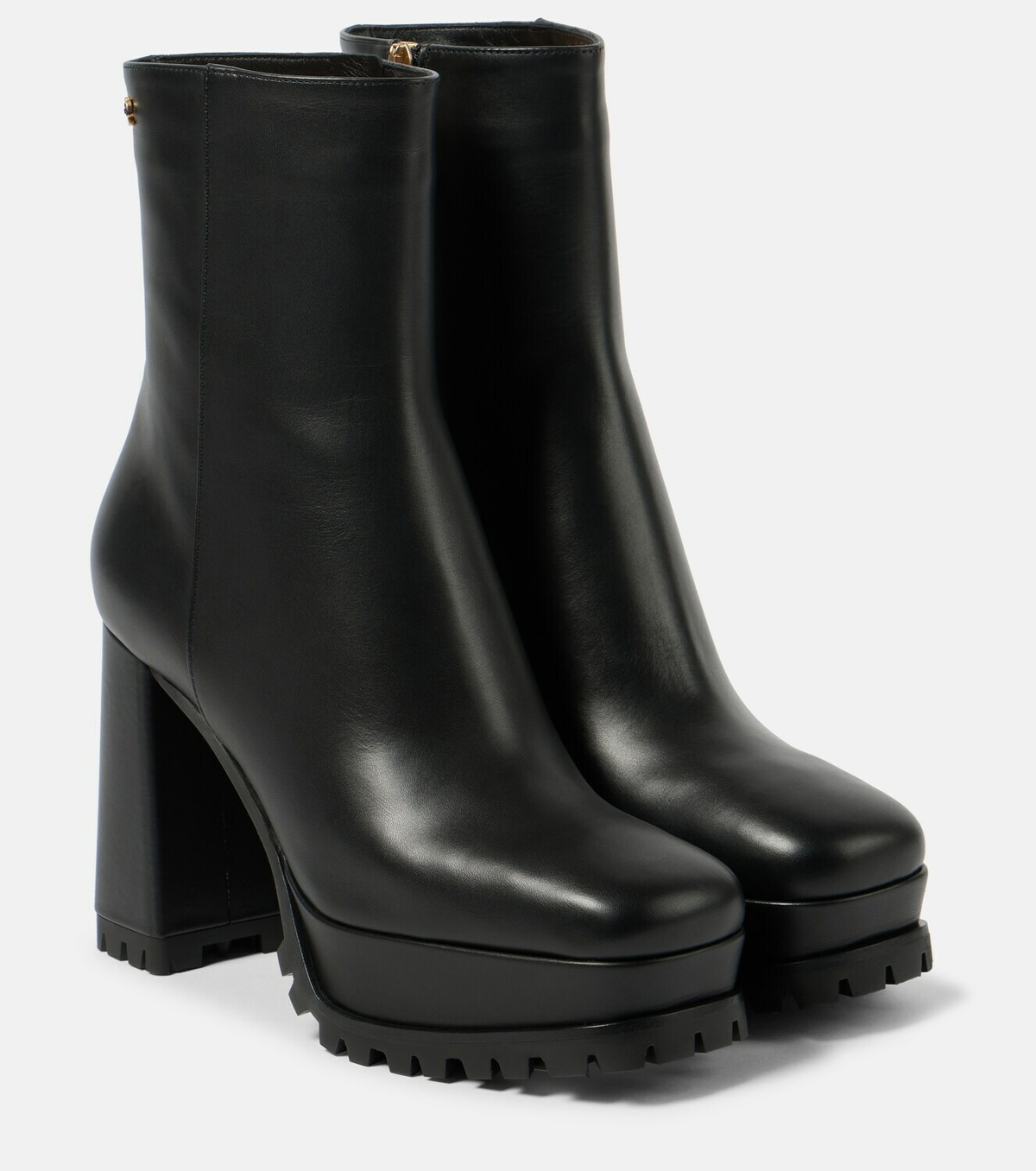 Gianvito Rossi Vitello Glove leather ankle boots
